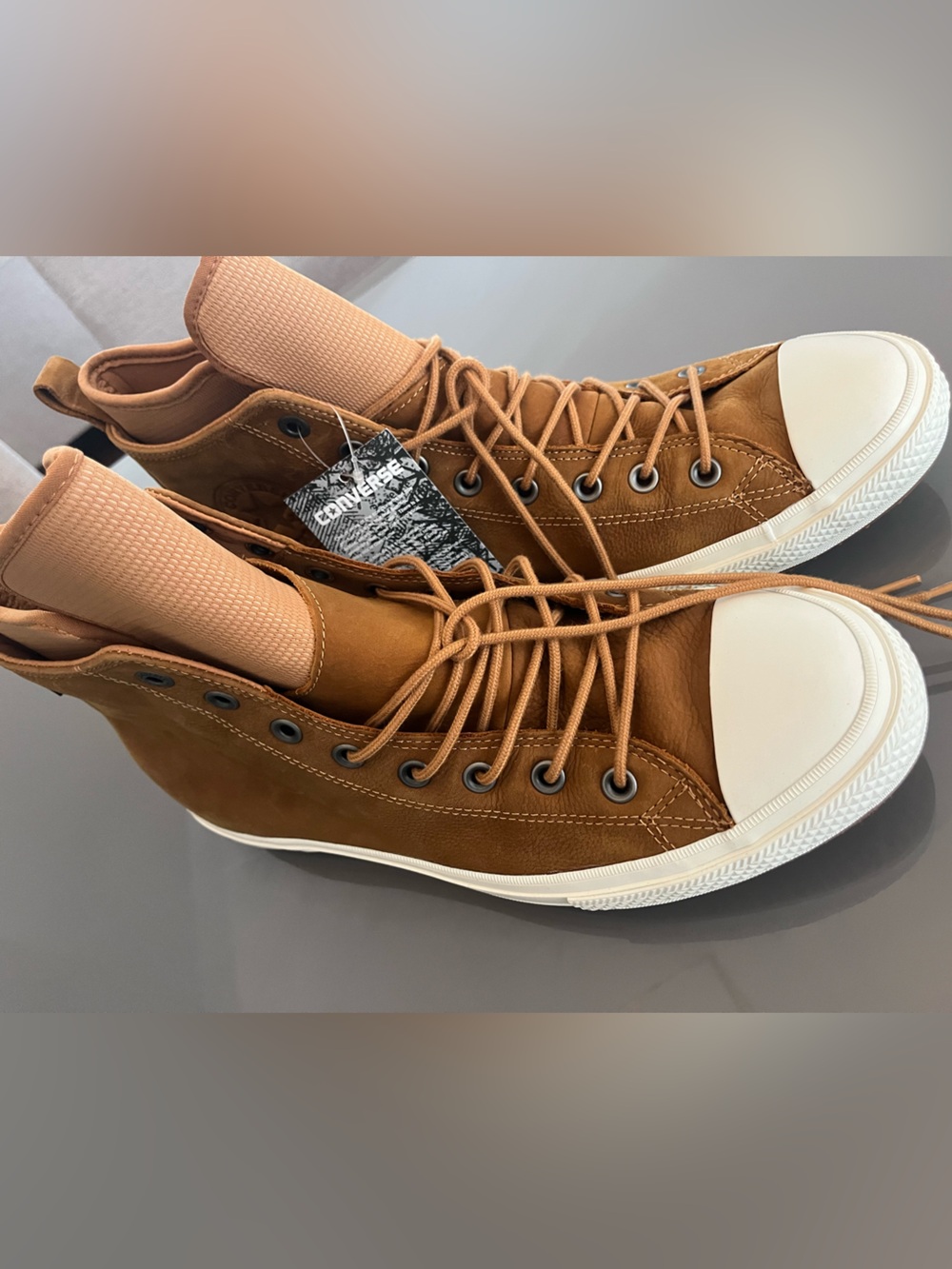 Converse Chuck Taylor All Star Waterproof Boot Hi – “Raw Sugar” (157461C)
